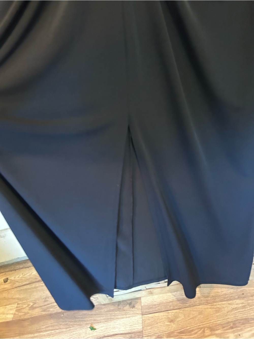 🔥3/$8- VENUS Black Twist-Front Maxi Dress - Picture 3 of 9